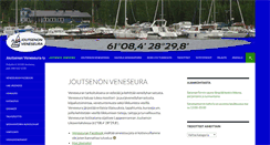 Desktop Screenshot of joutsenonveneseura.fi